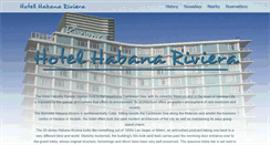 Desktop Screenshot of hotelhabanariviera.com