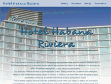 Tablet Screenshot of hotelhabanariviera.com